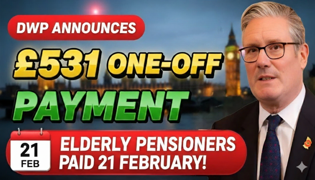 DWP £531 One-Off Payment for Pensioners February 2026