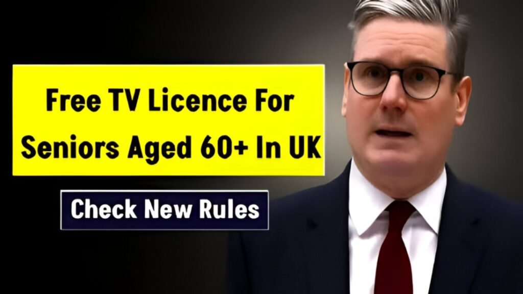 Free TV Licence for Over-60s UK