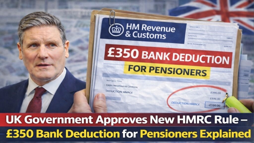 HMRC £350 Bank Deduction for Pensioners