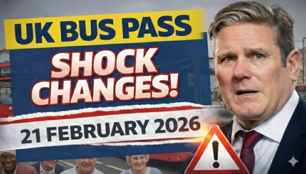 UK Free Bus Pass Rules Changing February 2026